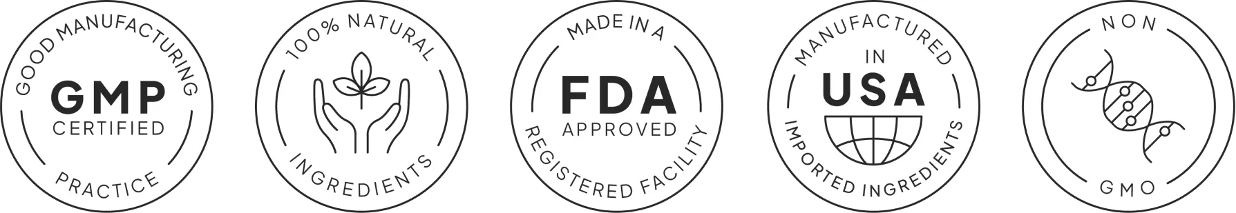 Prostavive quality certifications