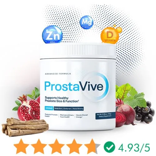 Prostavive prostate health supplement